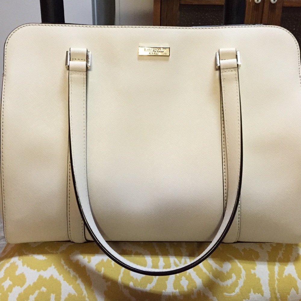 Large cream Kate spade bag
